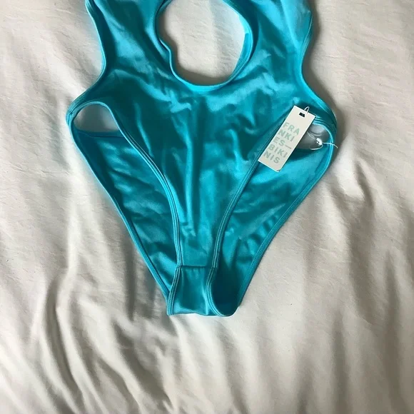 NWT Frankies Bikinis Amanda One-Piece Swimsuit - Picture 6 of 15